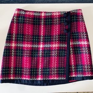 Vineyard Vines Wool Plaid Skirt